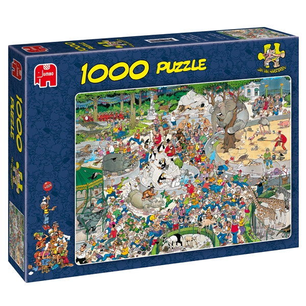 Pussel 1000 Bitar - The Zoo (Bild 1 av 2)