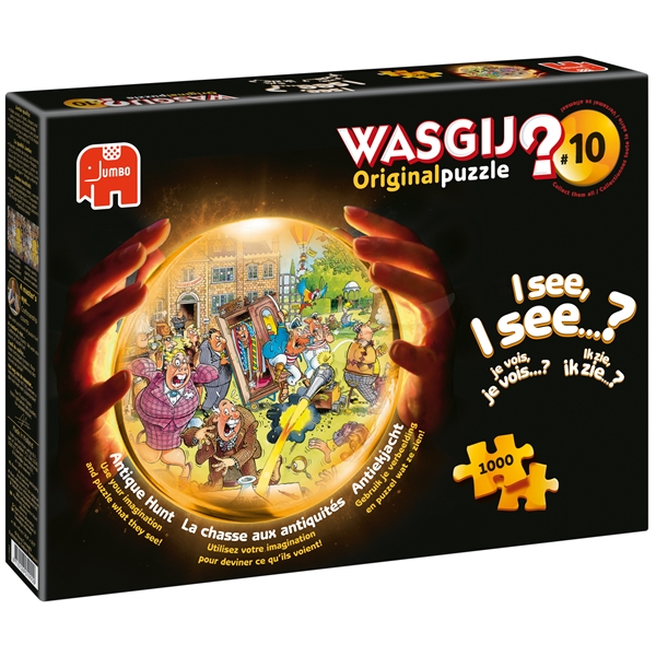Wasgij Pussel #10 Antique Hunt (Bild 1 av 2)