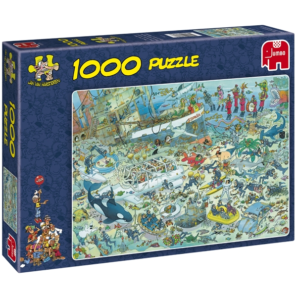 Pussel 1000 Bitar - Deep Sea Fun (Bild 1 av 2)