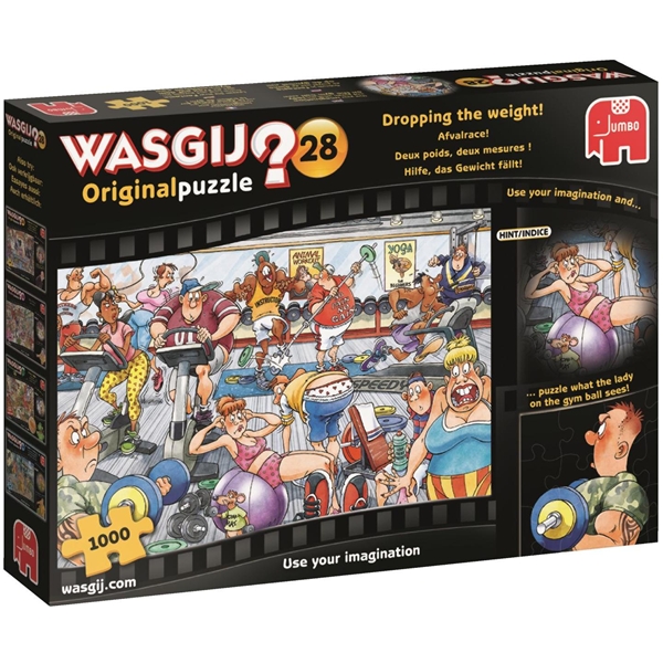 Wasgij Original #28 Dropping