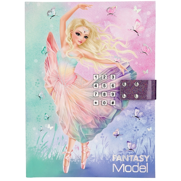 Fantasy Model Dagbok med Kodlås Balett (Bild 1 av 3)