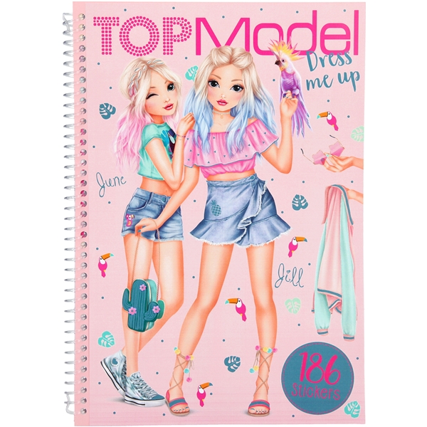 TOPModel Dress me up Stickersbok