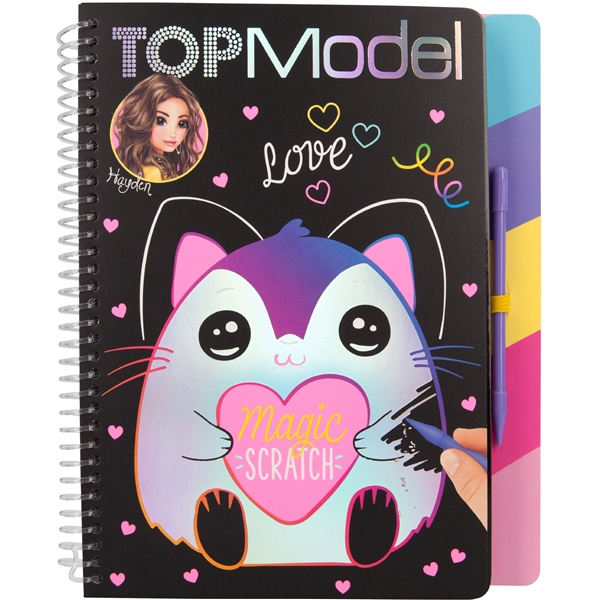 TOPModel Magic Scratch Bok Love (Bild 1 av 2)