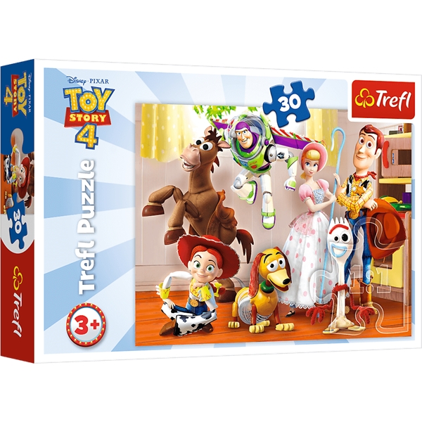 Pussel 30 Bitar Toy Story 4 Ready To Play (Bild 1 av 2)