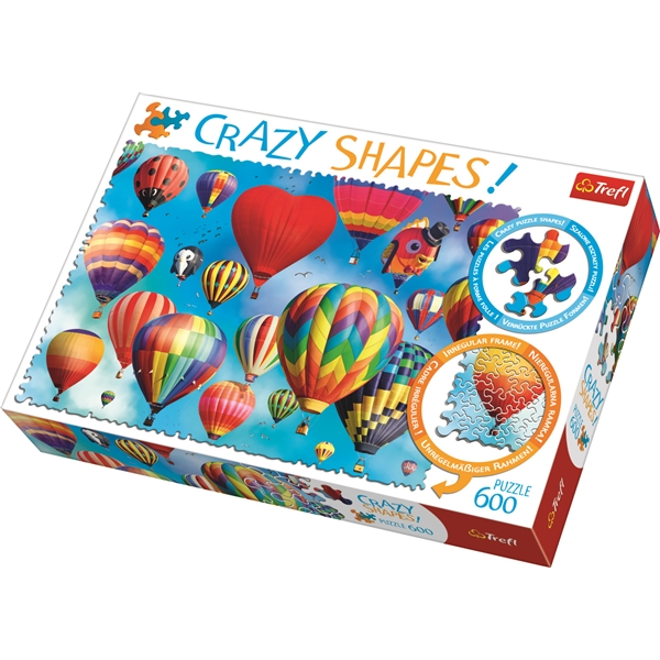Pussel 600 Bitar Colorful Balloons