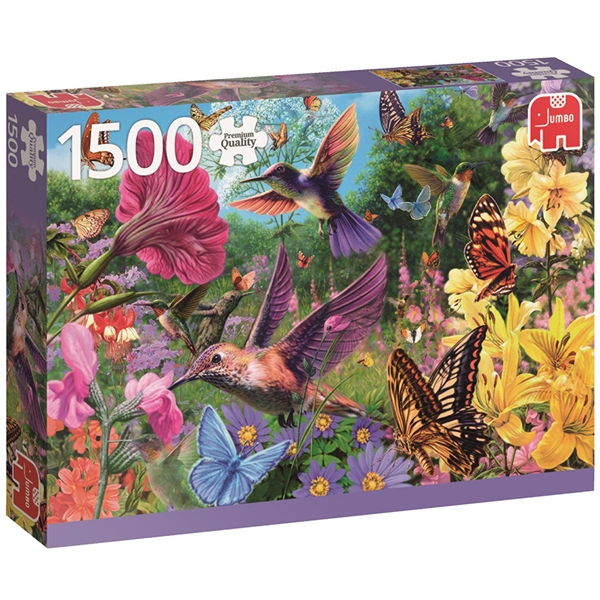 Pussel 1500 Bitar Hummingbird Garden