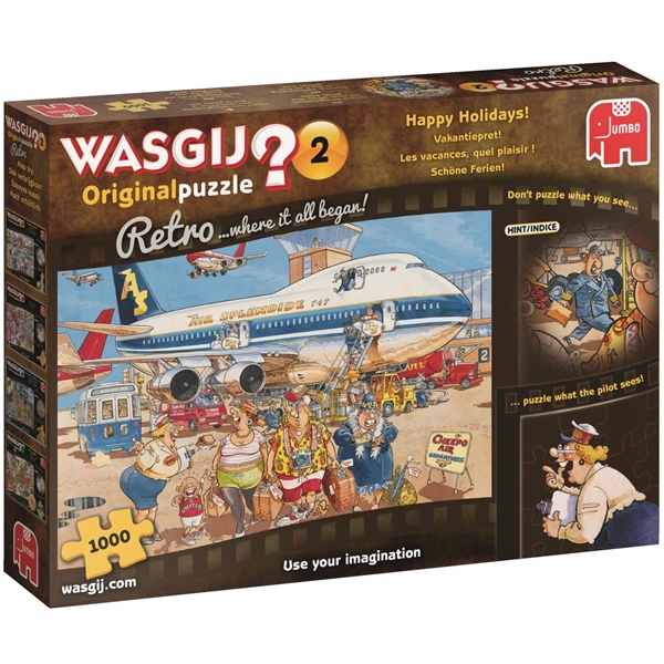 Wasgij Original #2 Retro Happy Holidays