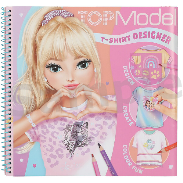 TOPModel T-shirt Designbok Louise (Bild 1 av 3)