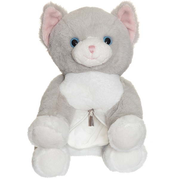 Teddykompaniet Katten Tuva m. unge (Bild 3 av 4)