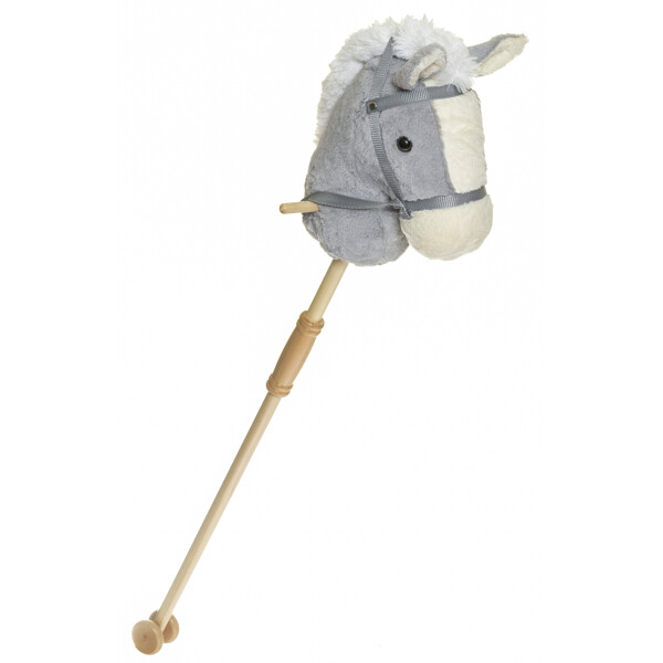 Teddykompaniet Käpphäst Grå Delbar 100 cm (Bild 1 av 3)