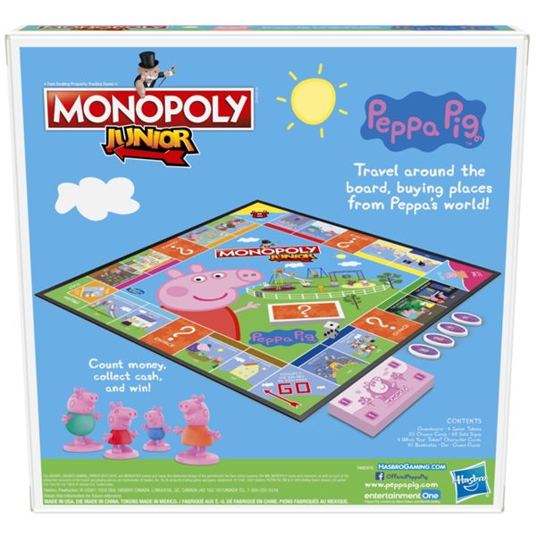 Monopoly Junior Greta Gris (SE/FI) (Bild 2 av 7)