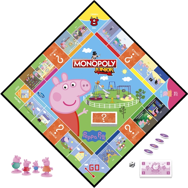 Monopoly Junior Greta Gris (SE/FI) (Bild 3 av 7)