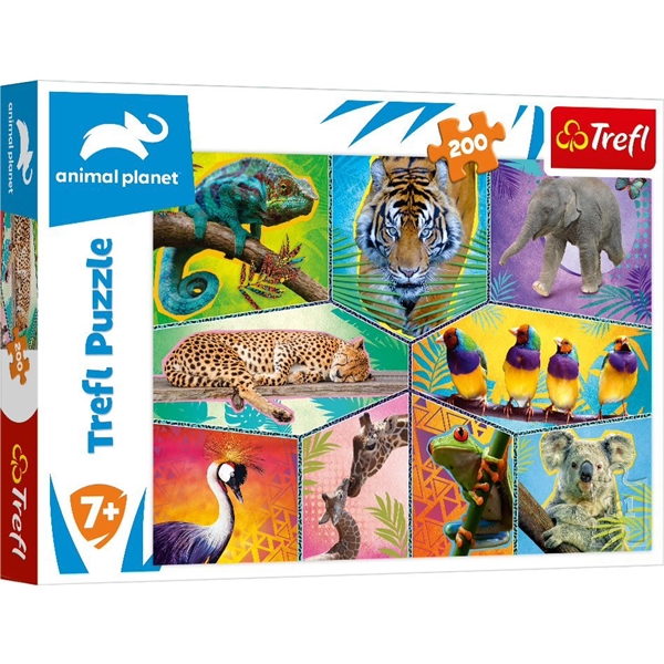 Pussel 200 Bitar Animal Planet (Bild 1 av 2)