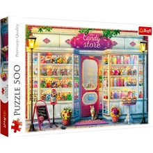 Pussel 500 Bitar Candy Store