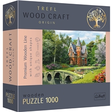 Trefl Wood Pussel Castle in a Park 1000 Bitar