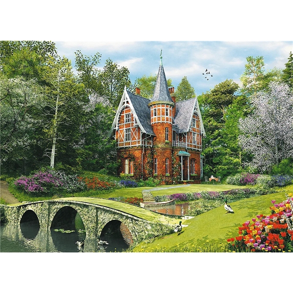 Trefl Wood Pussel Castle in a Park 1000 Bitar (Bild 2 av 5)