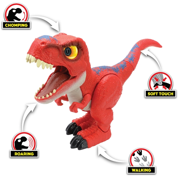 Dinos Unleashed T-Rex Jr Dinosaurie (Bild 3 av 4)