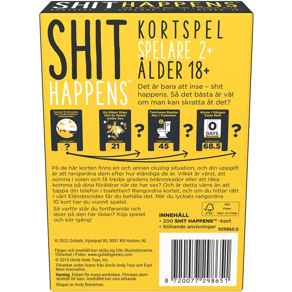 Shit Happens Spel SE (Bild 2 av 2)