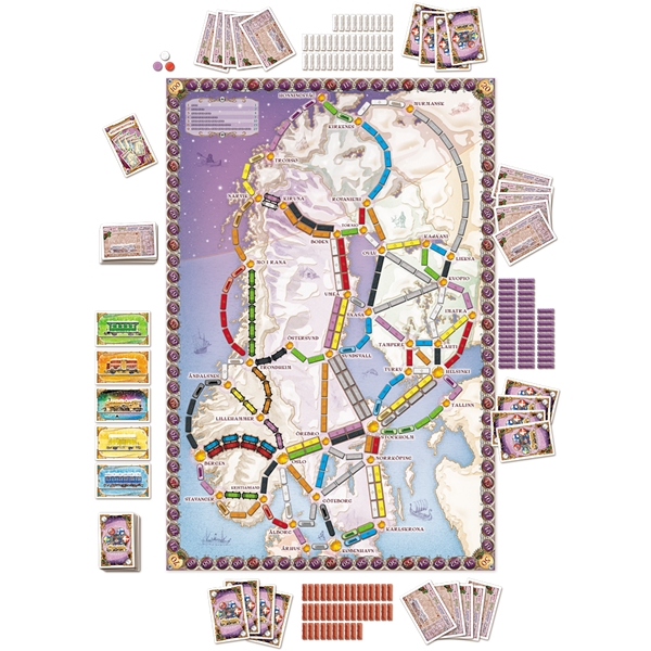 Ticket To Ride Nordic Countries (Bild 2 av 2)