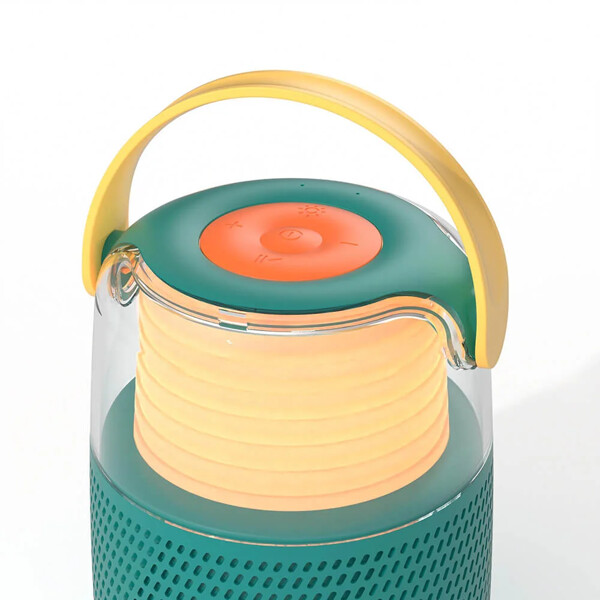 Högtalare Karaoke Kit Mic LED Blå (Bild 4 av 9)