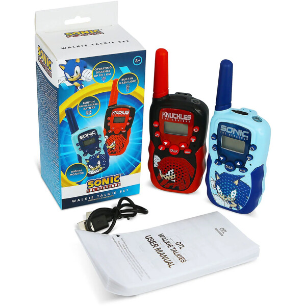 Walkie Talkie Sonic Digital LCD LED (Bild 5 av 5)