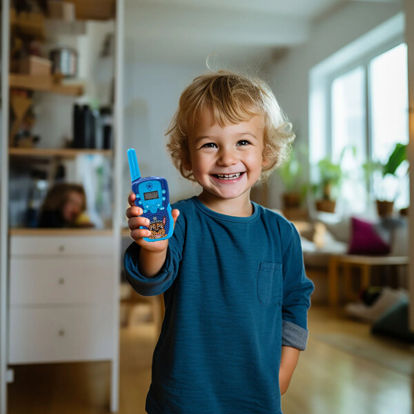 Walkie Talkie Paw Patrol Digital LCD LED (Bild 3 av 4)