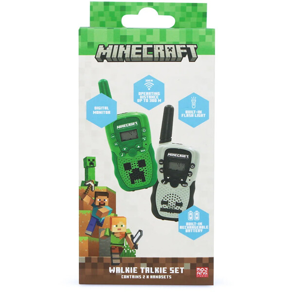 Walkie Talkie Minecraft Digital LCD LED (Bild 3 av 3)