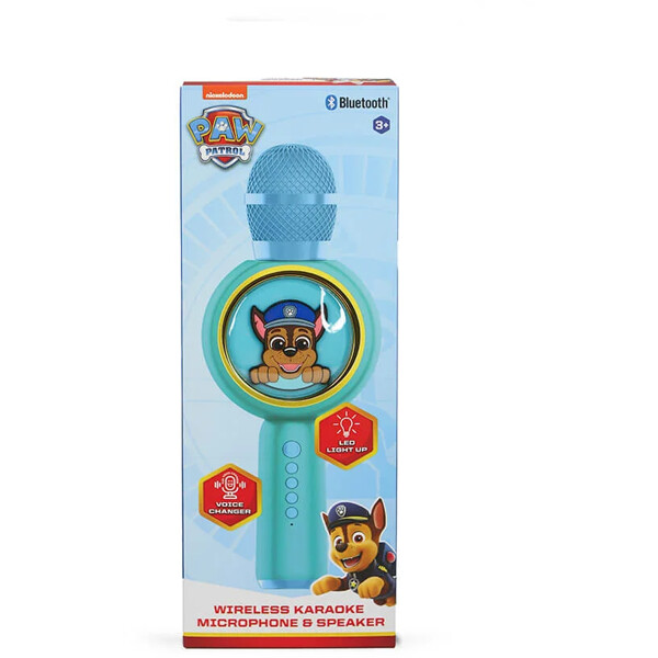 Karaoke Mikrofon Paw Patrol PopSing med LED (Bild 6 av 6)