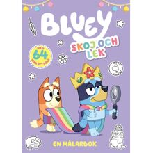 Målarbok Bluey: Skoj och Lek