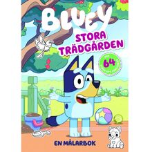 Målarbok Bluey: Stora Trädgården