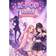 Målarbok: K-POP Idols