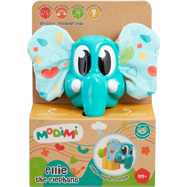 Modimi Sensoriska Block Elefant (Bild 1 av 2)
