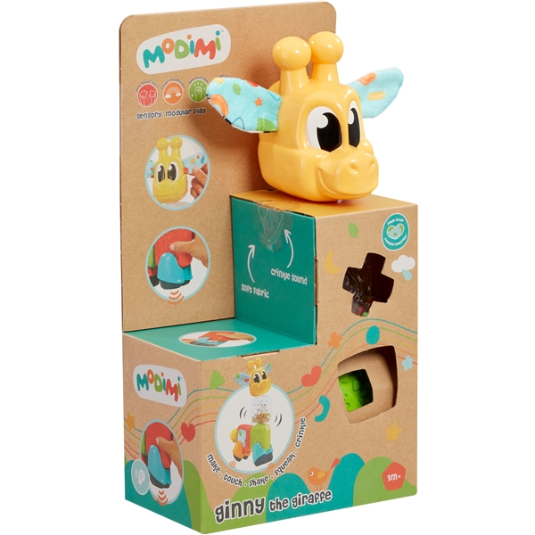 Modimi Sensoriska Block Giraff (Bild 1 av 2)