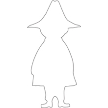 Mumin Pepparkaksform Snusmumriken