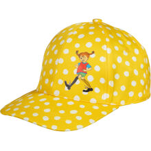 Pippi Prickigt Keps Gul 52/54 cm