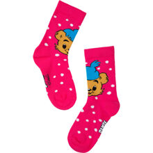 23/26 - Bamse Strumpor Prickig Rosa