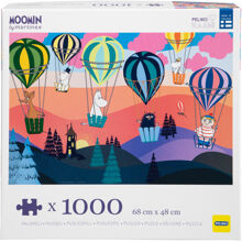 Pussel 1000 Bitar Mumin Flygtur