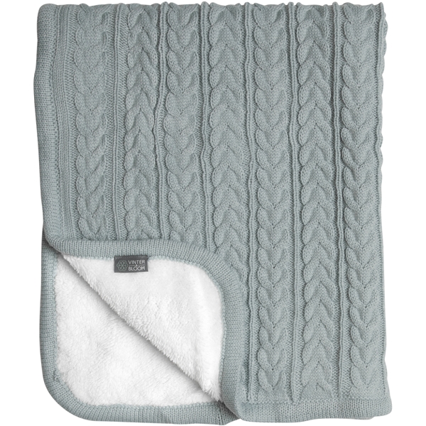 Vinter & Bloom Filt Cuddly Sage Green (Bild 1 av 2)