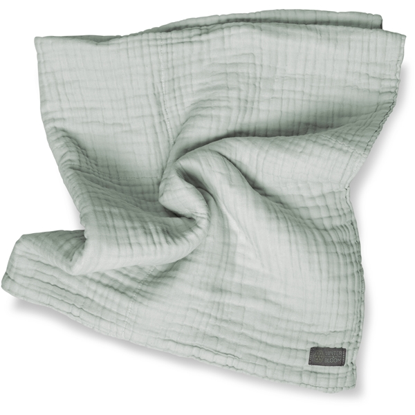 Vinter & Bloom Filt Layered Muslin EKO Sage Green (Bild 2 av 5)