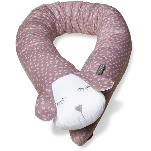 Vinter & Bloom Nordic Leaf Bumper Buddy Soft Pink (Bild 1 av 4)