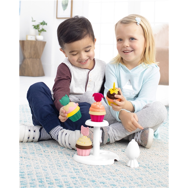 Skip Hop Zoo Sort & Stack Cupcakes (Bild 8 av 11)