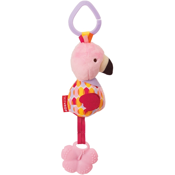 Skip Hop Bandana Buddies Barnvagnsleksak Flamingo (Bild 1 av 4)