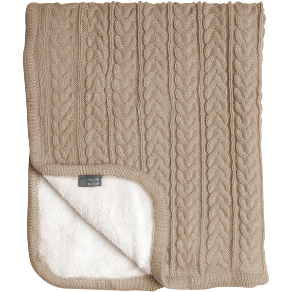 Vinter & Bloom Filt Cuddly Almond Beige (Bild 1 av 9)