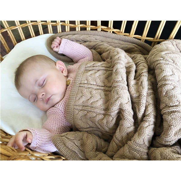 Vinter & Bloom Filt Cuddly Almond Beige (Bild 7 av 9)