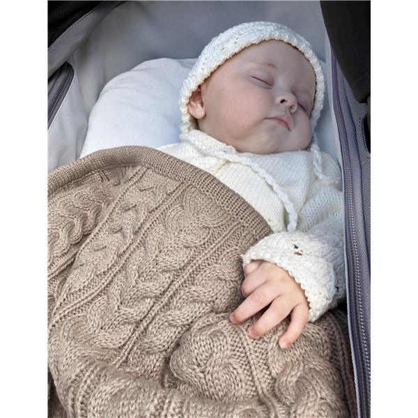 Vinter & Bloom Filt Cuddly Almond Beige (Bild 9 av 9)