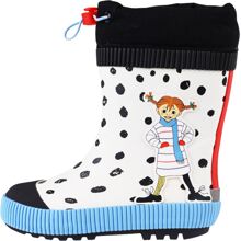 29 - Pippi White Warm Rubberboot
