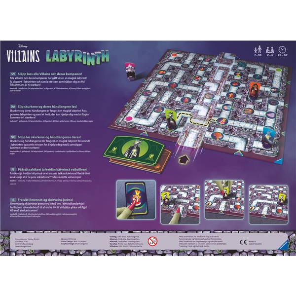 Ravensburger Labyrinth Disney Villains (Bild 3 av 3)