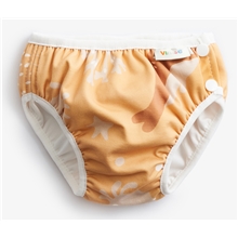 M - Vimse Swim Diaper Yellow Whale