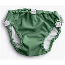 L/XL - Vimse Swim Diaper Drawstring Olive Green