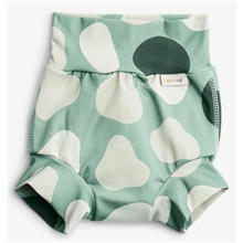 M - Vimse Swim Diaper High Waist Green Shapes